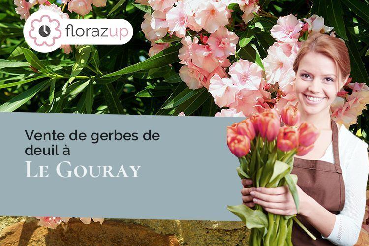 bouquets de fleurs pour un enterrement à Le Gouray (Côtes-d'Armor/22330)