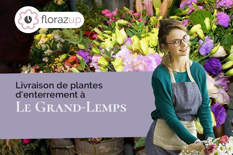 gerbes de fleurs pour un décès à Le Grand-Lemps (Isère/38690)