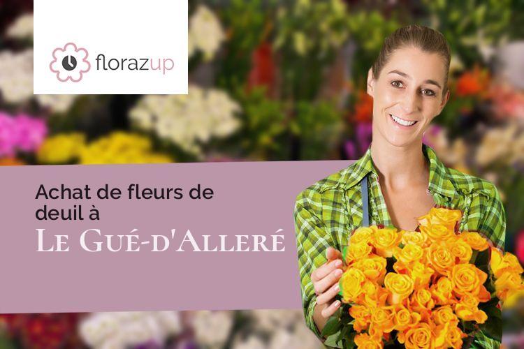 coupes de fleurs pour une crémation à Le Gué-d'Alleré (Charente-Maritime/17540)