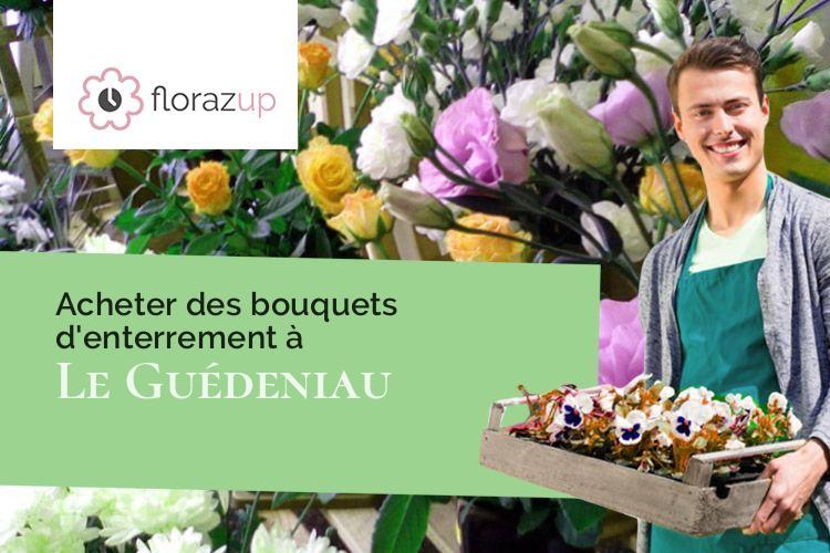 coeurs de fleurs pour une crémation à Le Guédeniau (Maine-et-Loire/49150)