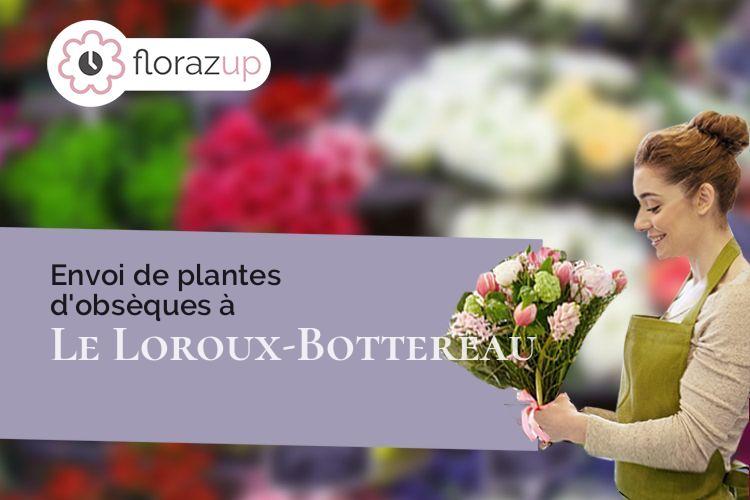 créations de fleurs pour des funérailles à Le Loroux-Bottereau (Loire-Atlantique/44430)