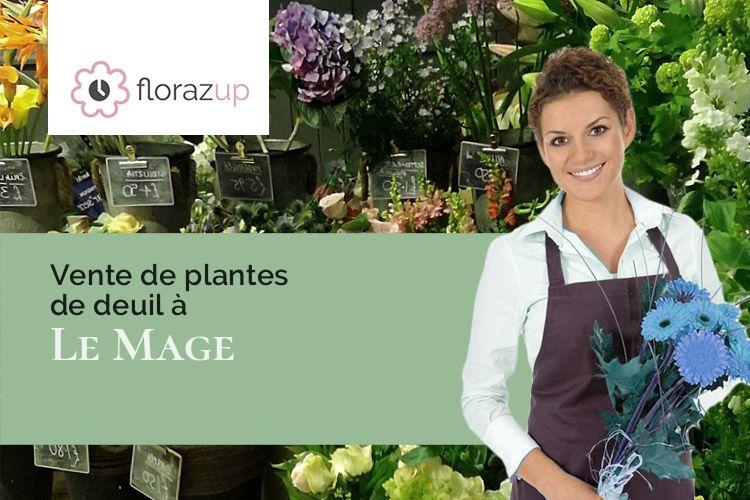 plantes pour un deuil à Le Mage (Orne/61290)