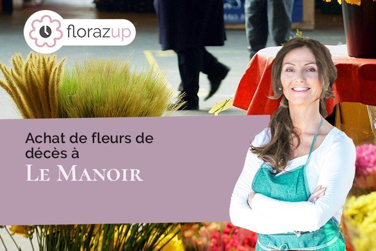 créations florales pour un enterrement à Le Manoir (Eure/27460)