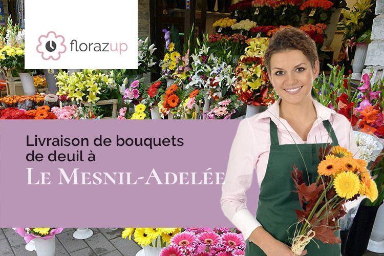 bouquets de fleurs pour un décès à Le Mesnil-Adelée (Manche/50520)