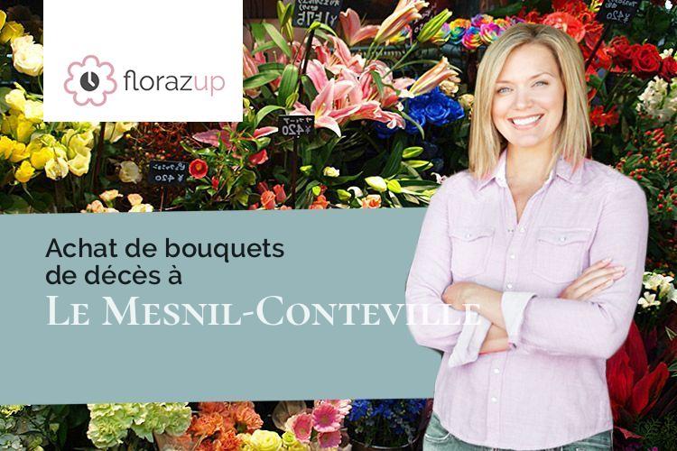 coupes de fleurs pour un enterrement à Le Mesnil-Conteville (Oise/60210)