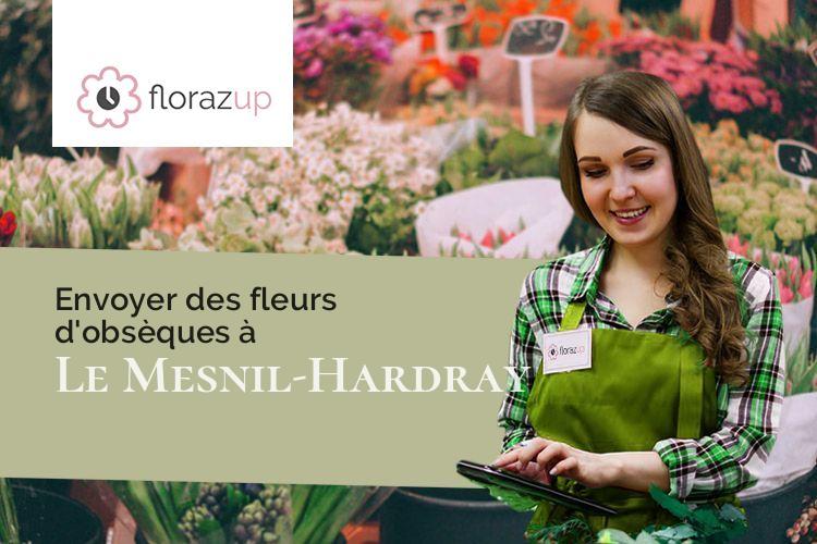 compositions de fleurs pour un décès à Le Mesnil-Hardray (Eure/27190)