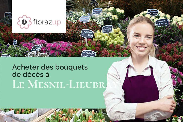 gerbes de fleurs pour un décès à Le Mesnil-Lieubray (Seine-Maritime/76780)