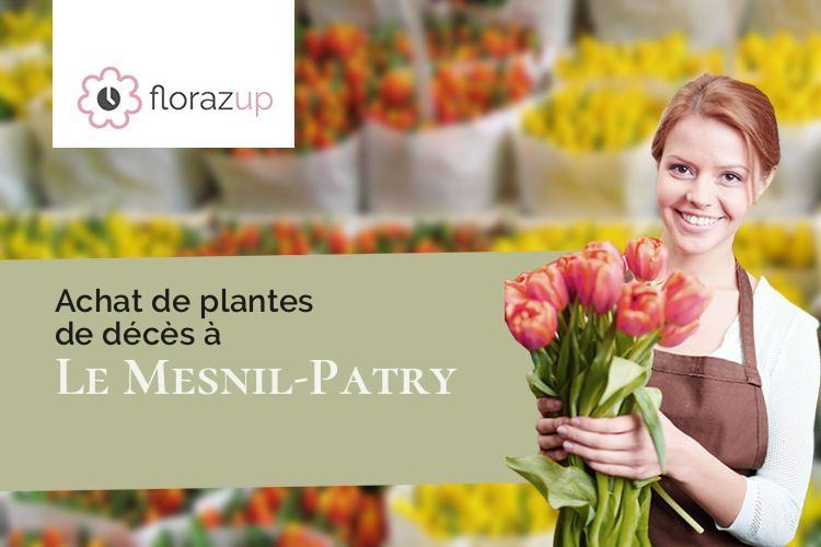 gerbes de fleurs pour un enterrement à Le Mesnil-Patry (Calvados/14740)