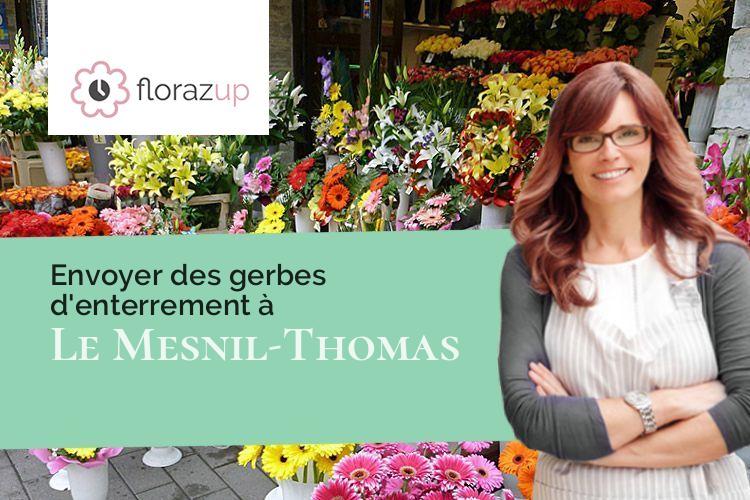 créations florales pour des obsèques à Le Mesnil-Thomas (Eure-et-Loir/28250)