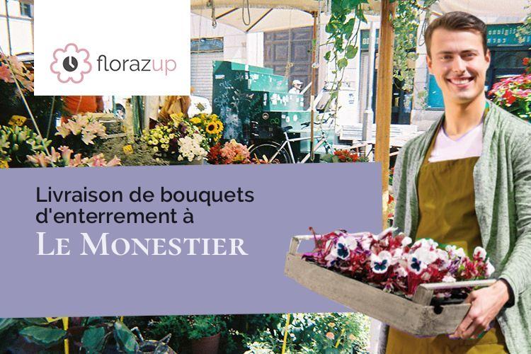 créations de fleurs pour une crémation à Le Monestier (Puy-de-Dôme/63890)