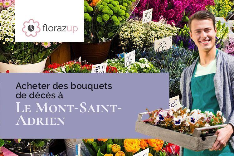 gerbes de fleurs pour des obsèques à Le Mont-Saint-Adrien (Oise/60650)