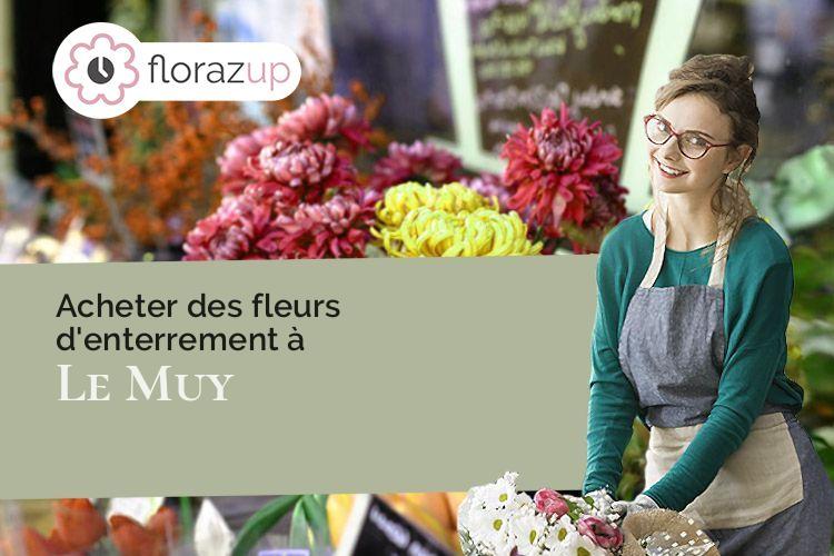 coupes de fleurs pour un enterrement à Le Muy (Var/83490)