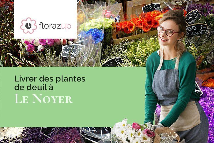 couronnes florales pour des funérailles à Le Noyer (Cher/18260)