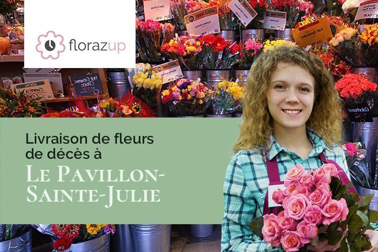 coupes de fleurs pour une crémation à Le Pavillon-Sainte-Julie (Aube/10350)