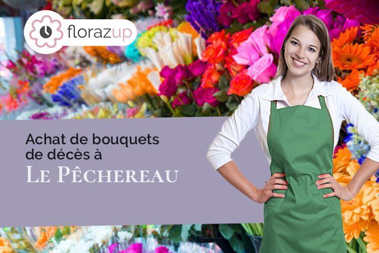 couronnes florales pour un deuil à Le Pêchereau (Indre/36200)
