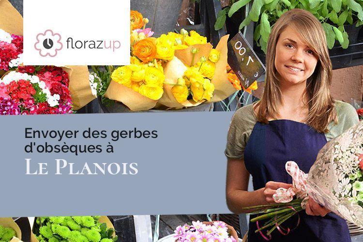 couronnes de fleurs pour une crémation à Le Planois (Saône-et-Loire/71330)
