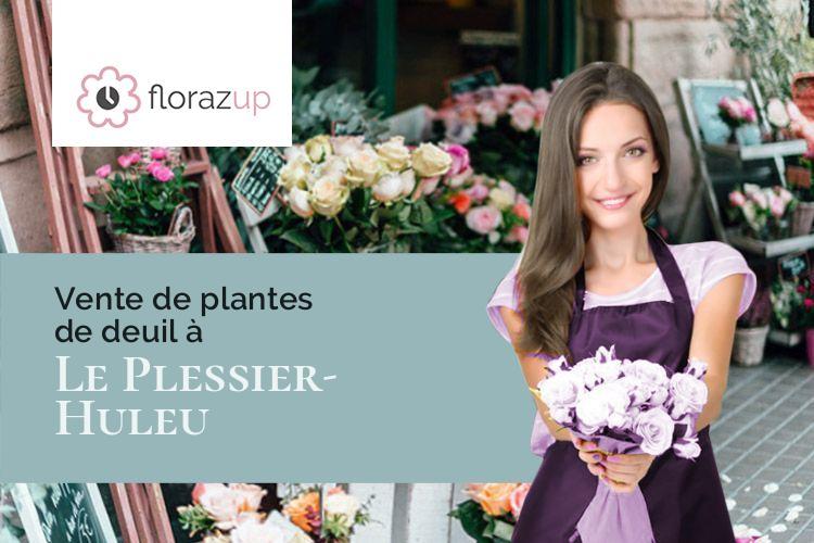 couronnes florales pour des obsèques à Le Plessier-Huleu (Aisne/02210)
