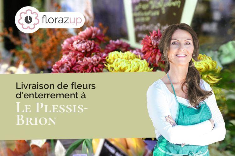 gerbes de fleurs pour une crémation à Le Plessis-Brion (Oise/60150)