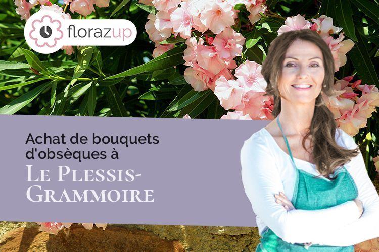 bouquets de fleurs pour un décès à Le Plessis-Grammoire (Maine-et-Loire/49124)