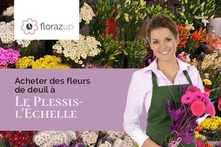 couronnes florales pour des obsèques à Le Plessis-l'Échelle (Loir-et-Cher/41370)