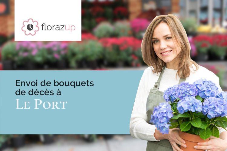 couronnes florales pour un décès à Le Port (Ariège/09320)