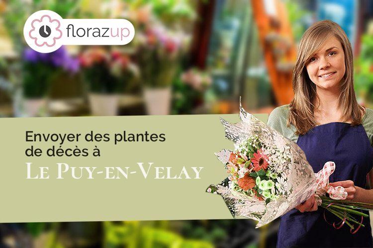 bouquets de fleurs pour un deuil à Le Puy-en-Velay (Haute-Loire/43000)