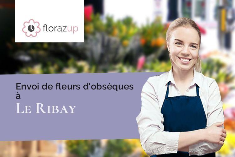 couronnes de fleurs pour une crémation à Le Ribay (Mayenne/53640)