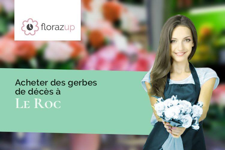 couronnes de fleurs pour une crémation à Le Roc (Lot/46200)