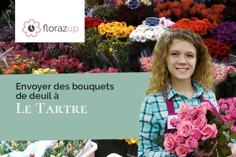 créations florales pour un deuil à Le Tartre (Saône-et-Loire/71330)