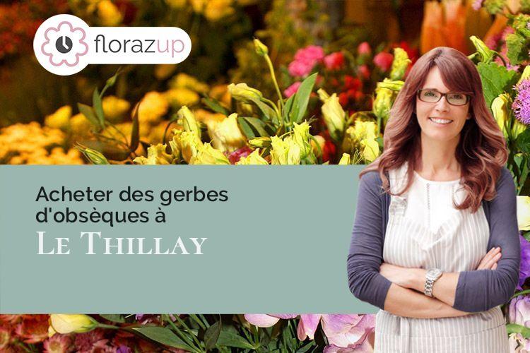 coeur de fleurs pour des obsèques à Le Thillay (Val-d'Oise/95500)