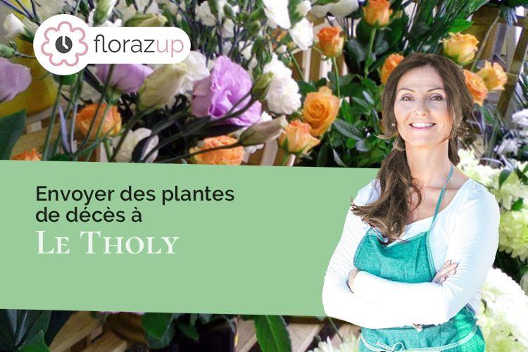 gerbes de fleurs pour des funérailles à Le Tholy (Vosges/88530)