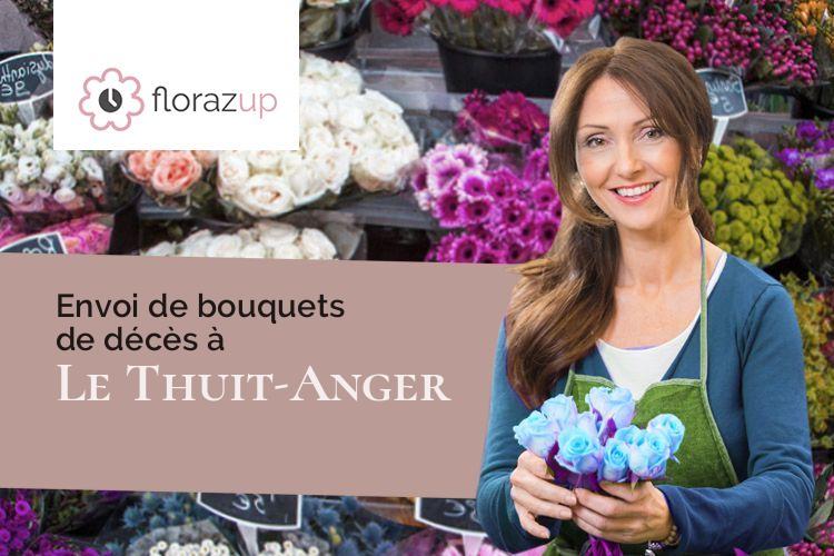 bouquets de fleurs pour un décès à Le Thuit-Anger (Eure/27370)