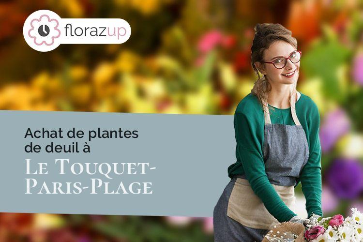 créations de fleurs pour un deuil à Le Touquet-Paris-Plage (Pas-de-Calais/62520)