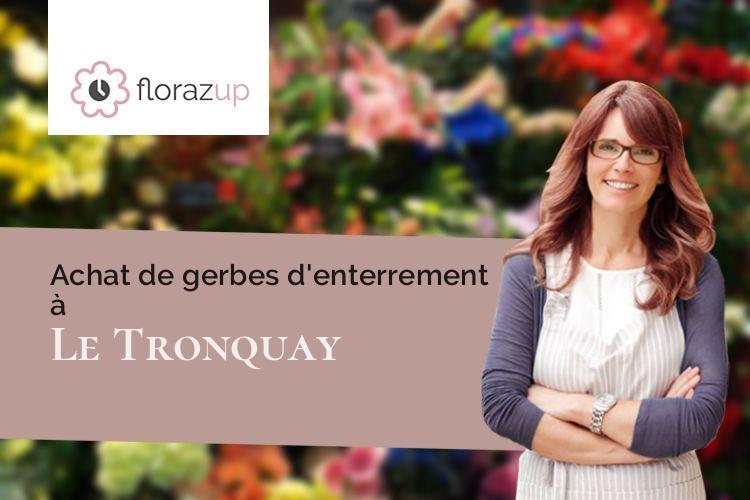 créations de fleurs pour un décès à Le Tronquay (Calvados/14490)