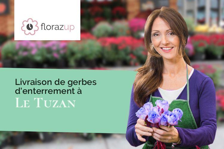bouquets de fleurs pour un décès à Le Tuzan (Gironde/33125)