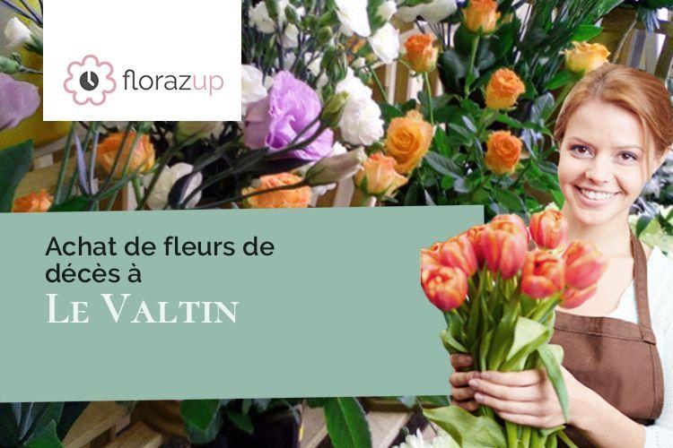 couronnes de fleurs pour un enterrement à Le Valtin (Vosges/88230)
