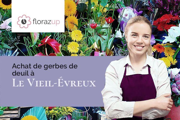 compositions de fleurs pour un décès à Le Vieil-Évreux (Eure/27930)