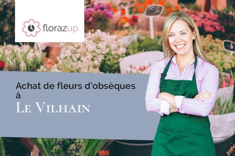 couronnes florales pour un décès à Le Vilhain (Allier/03350)