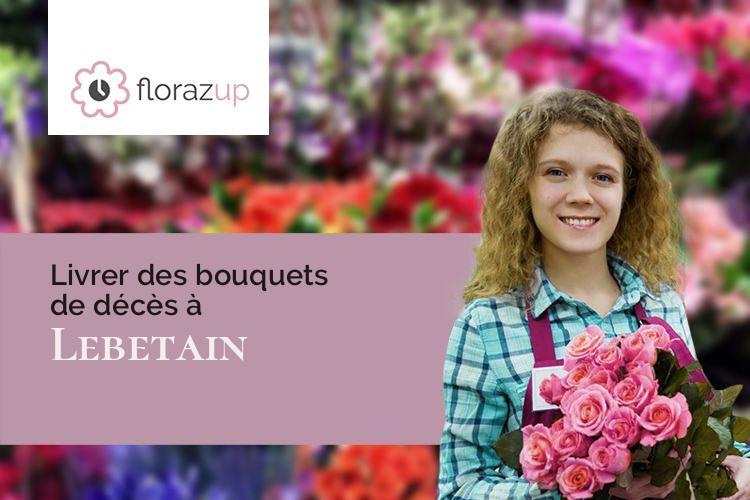 gerbes de fleurs pour un deuil à Lebetain (Territoire de Belfort/90100)