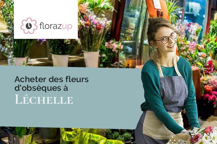 créations florales pour un enterrement à Léchelle (Seine-et-Marne/77171)