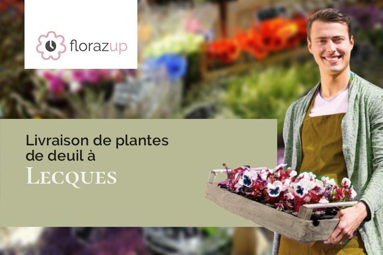 coupes de fleurs pour un décès à Lecques (Gard/30250)