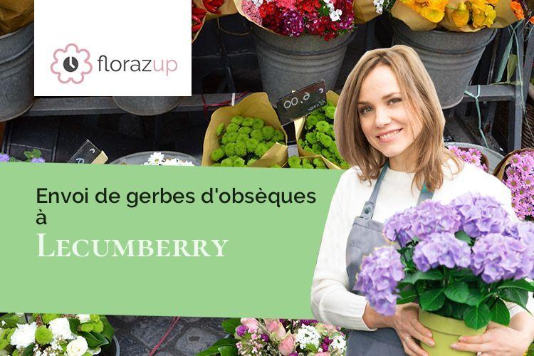 compositions de fleurs pour une crémation à Lecumberry (Pyrénées-Atlantiques/64220)