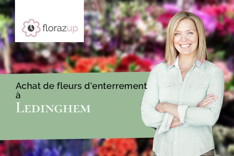 coupes de fleurs pour une crémation à Ledinghem (Pas-de-Calais/62380)