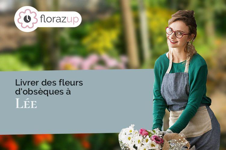 bouquets de fleurs pour un décès à Lée (Pyrénées-Atlantiques/64320)