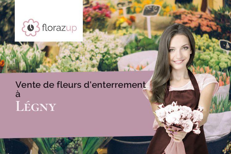 créations florales pour un deuil à Légny (Rhône/69620)