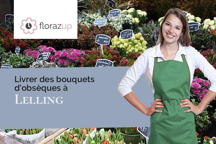 bouquets de fleurs pour une crémation à Lelling (Moselle/57660)