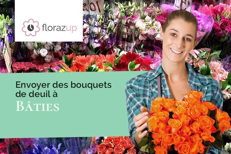 bouquets de fleurs pour des obsèques à Bâties (Haute-Saône/70130)