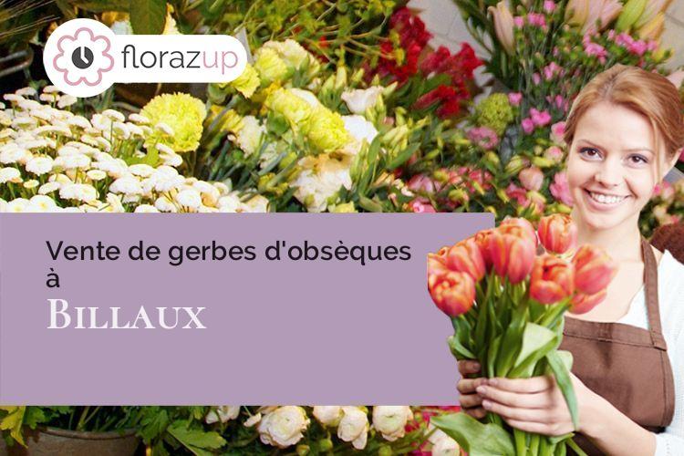 gerbes de fleurs pour une crémation à Billaux (Gironde/33500)