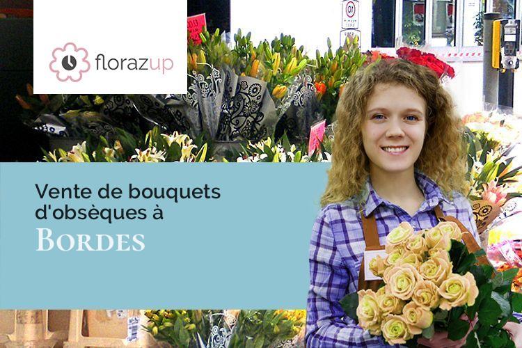 créations florales pour un enterrement à Bordes (Indre/36100)
