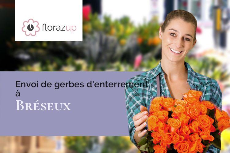 couronnes florales pour des obsèques à Bréseux (Doubs/25120)